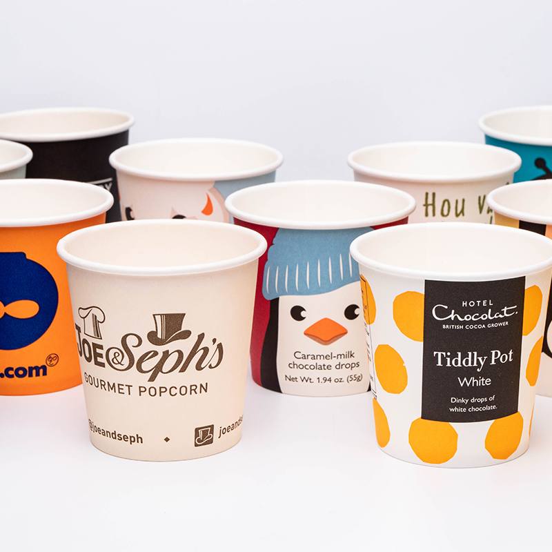 Одностенный бумажный стаканчик