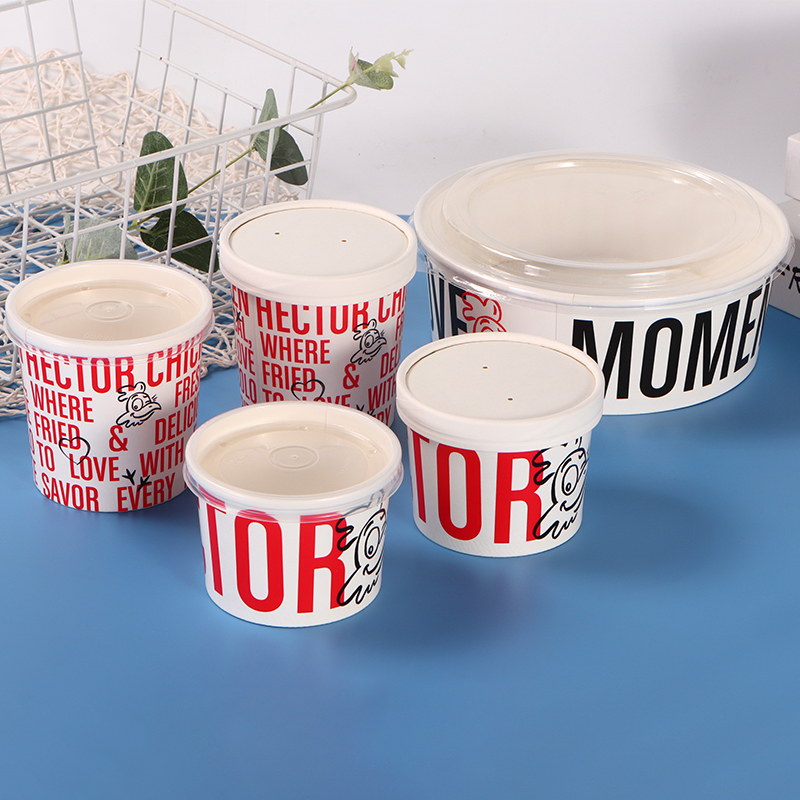 Бумажный контейнер для супа