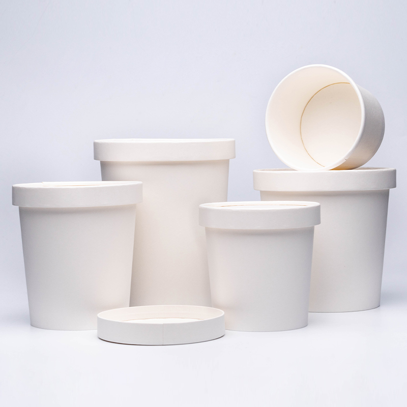 Бумажный контейнер для супа