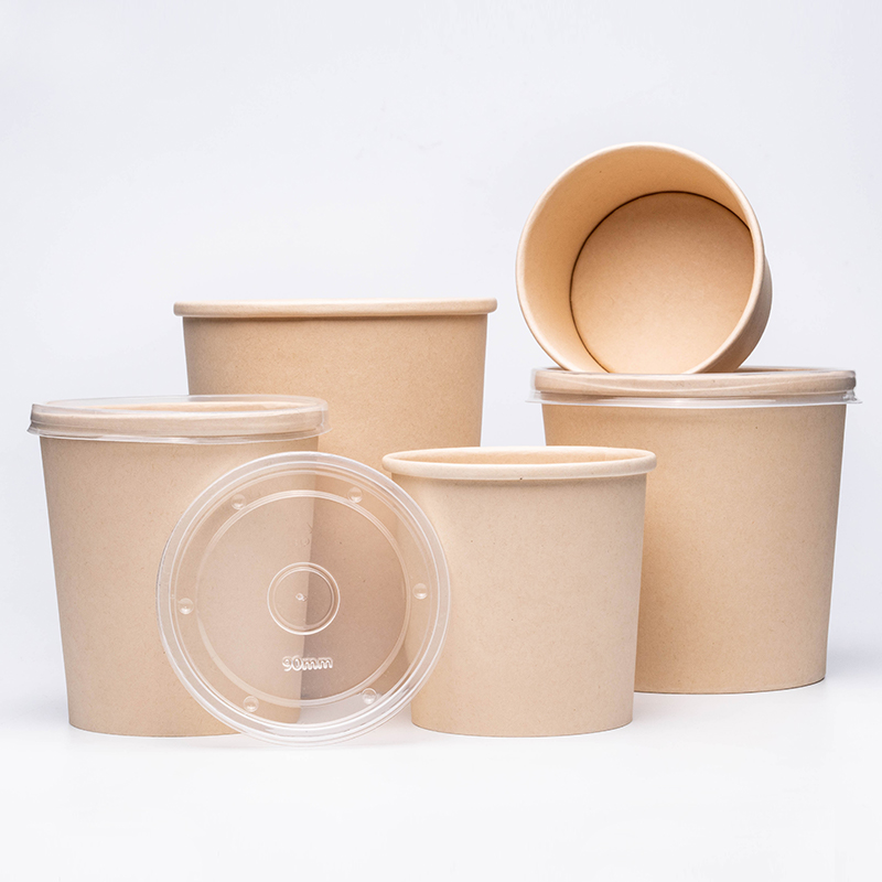 Бумажный контейнер для супа