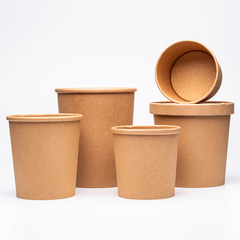 Бумажный контейнер для супа