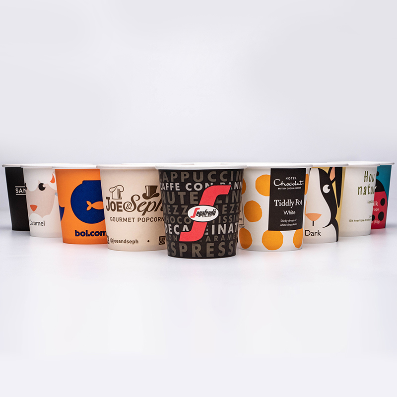 Одностенный бумажный стаканчик