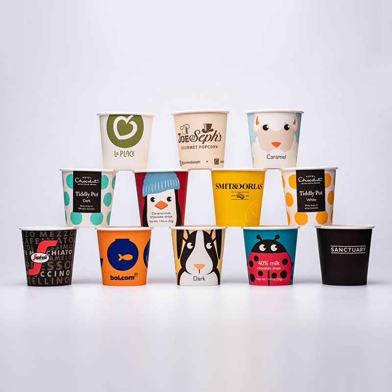 Одностенный бумажный стаканчик