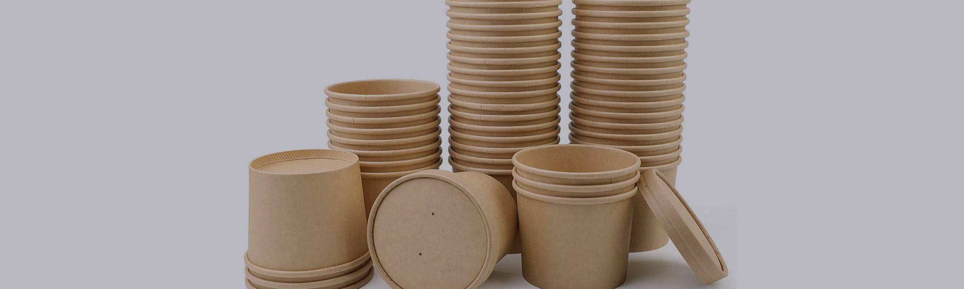 Бумажный контейнер для супа